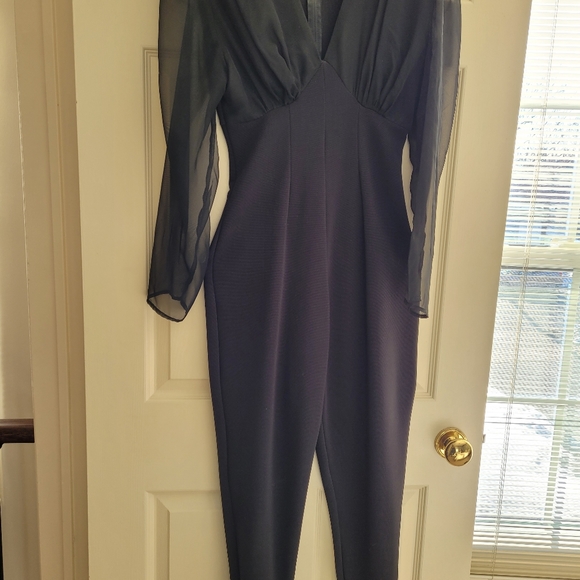 New Vintage Jumpsuit in polyester an lycra. - Picture 4 of 6